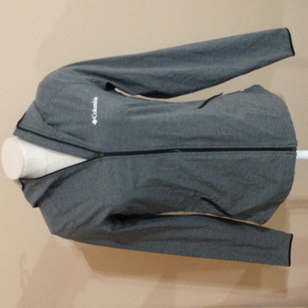 Columbia Heather Gray Canyon Soft shell Jacket Size S